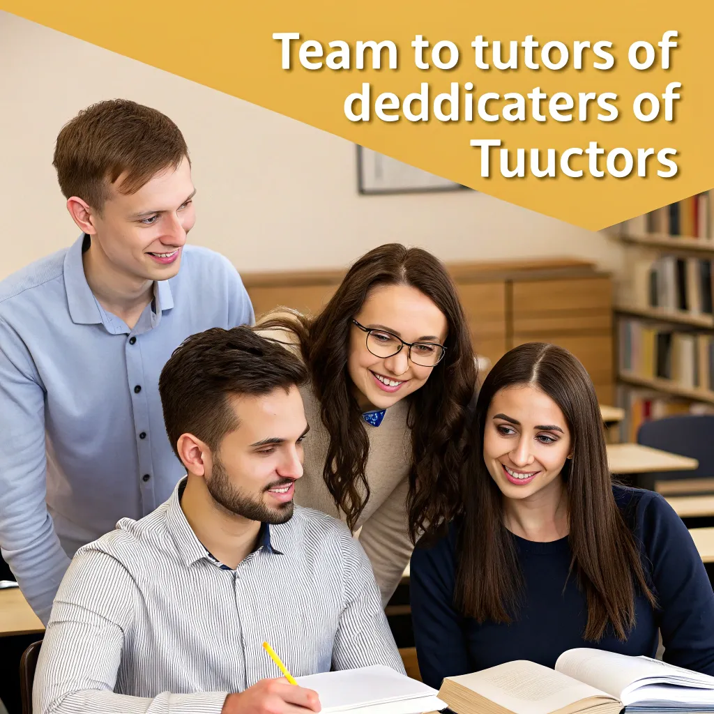 Our team of dedicated tutors